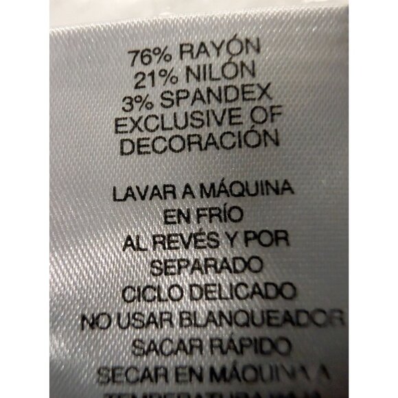 Valerie Stevens Black Plus Size Pants 24W 24 W Stretch Rayon Blend 4 Pockets - Picture 5 of 9